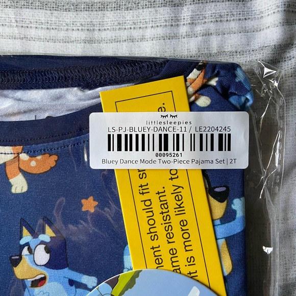 Little Sleepies Bluey Dance Mode
Long Sleeve Pajama Set NIB Size 2T - Picture 2 of 3